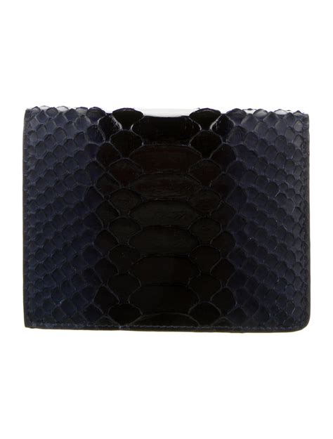 Louis Vuitton Dior Homme Python Wallet 